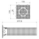 Kopos KEZ (KB) - Коробка установочная одинарная для утепленного фасада 74х74х200 мм